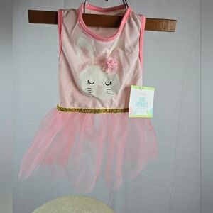 Easter Bunny Dog Apparel Dress S